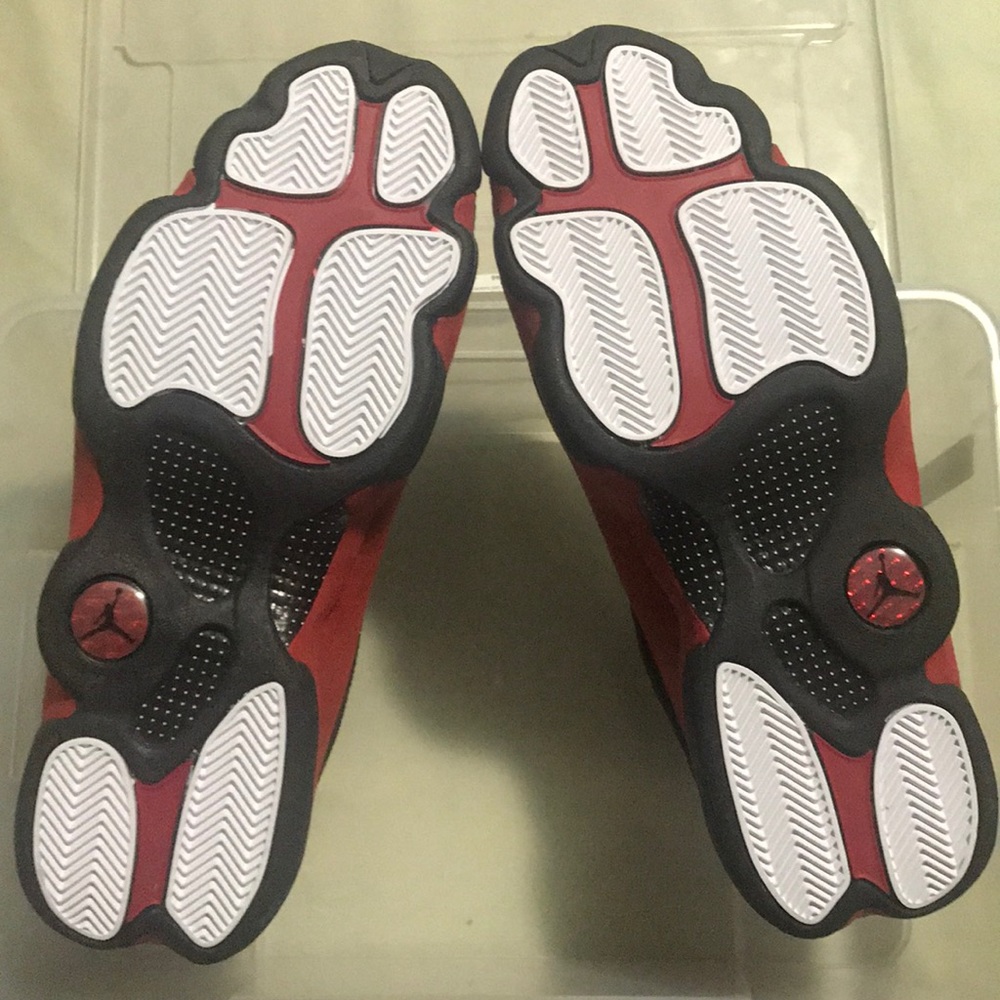 AIR JORDAN 13 RETRO "BRED" - Picture 4 of 9
